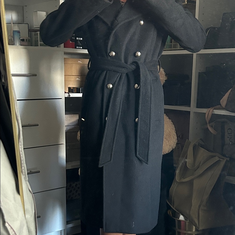 Michael Kors Black Trench Coat